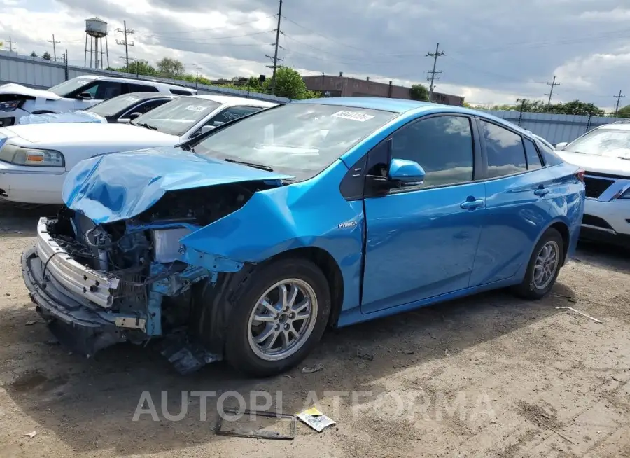 TOYOTA PRIUS LE 2022 vin JTDL9MFU1N3035978 from auto auction Copart