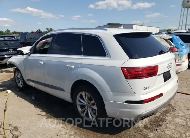 AUDI Q7 PREMIUM 2017 vin WA1LAAF76HD027030 from auto auction Copart