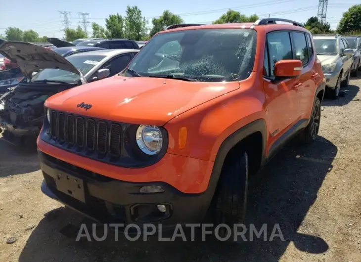 JEEP RENEGADE L 2018 vin ZACCJBBB8JPH20436 from auto auction Copart