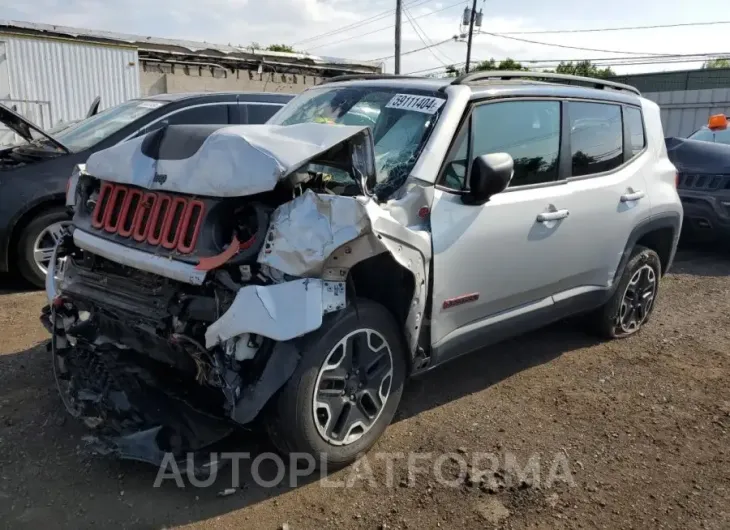 JEEP RENEGADE T 2016 vin ZACCJBCT2GPE05292 from auto auction Copart