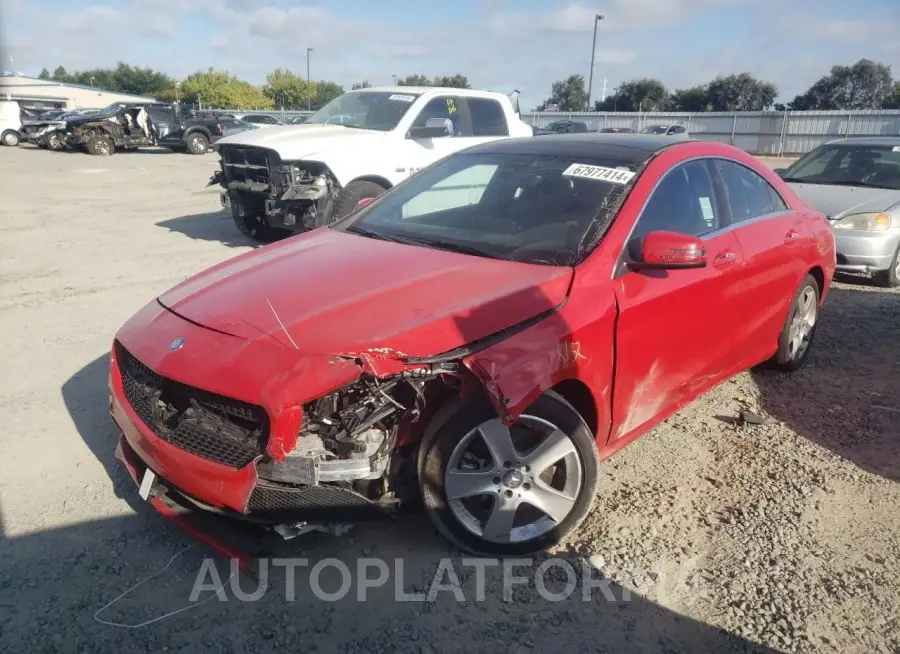 MERCEDES-BENZ CLA 250 2016 vin WDDSJ4EB0GN320736 from auto auction Copart