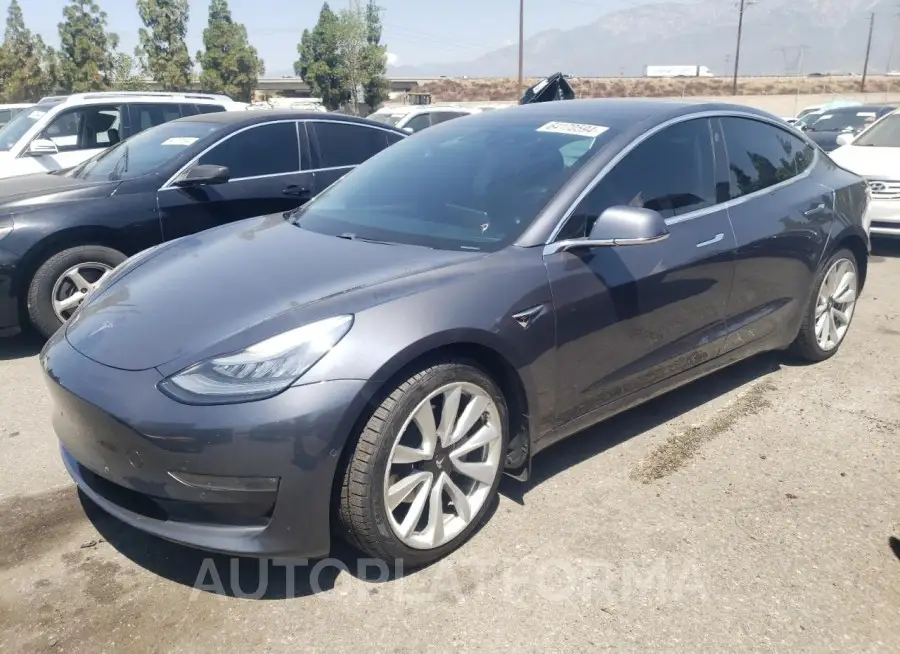 TESLA MODEL 3 2018 vin 5YJ3E1EB9JF090962 from auto auction Copart