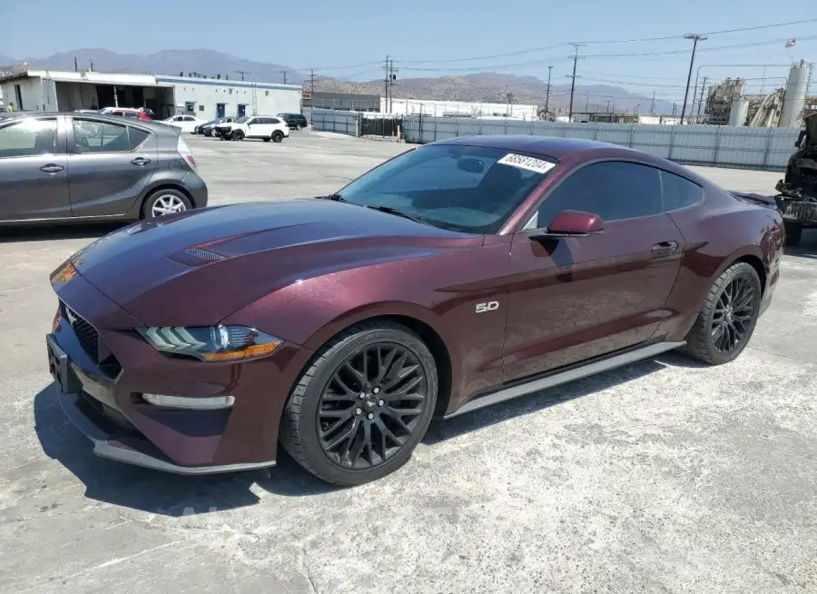 FORD MUSTANG GT 2018 vin 1FA6P8CF3J5113391 from auto auction Copart