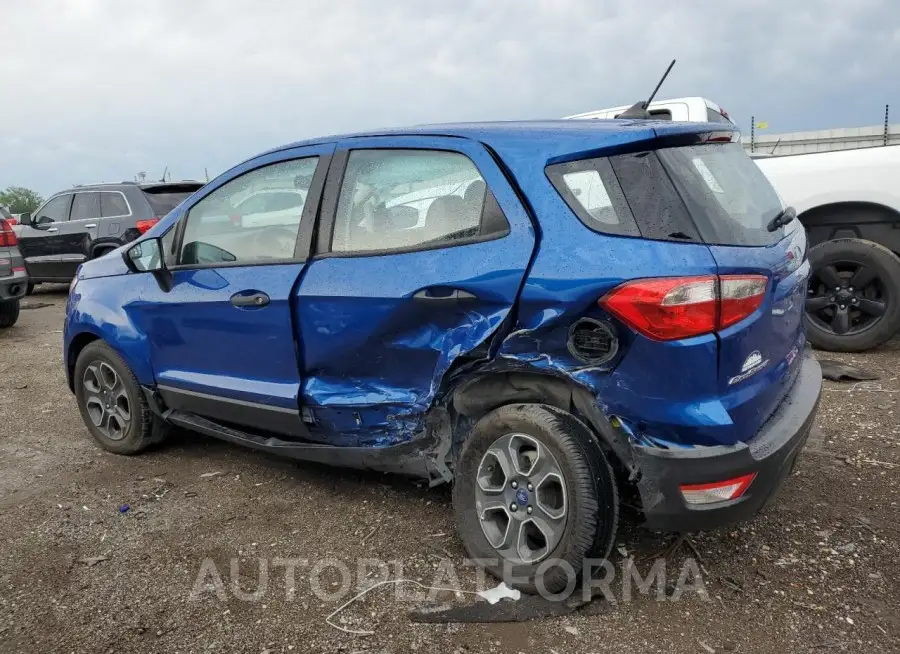 FORD ECOSPORT S 2021 vin MAJ3S2FE4MC453215 from auto auction Copart