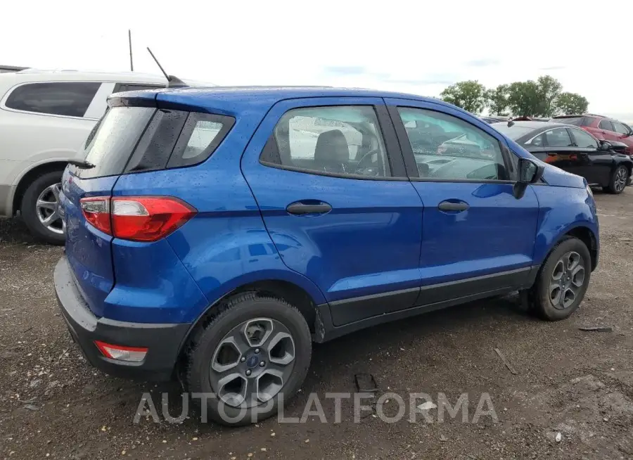 FORD ECOSPORT S 2021 vin MAJ3S2FE4MC453215 from auto auction Copart