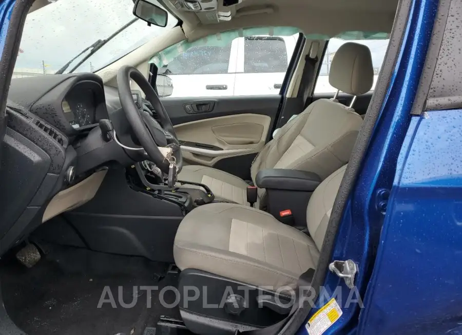 FORD ECOSPORT S 2021 vin MAJ3S2FE4MC453215 from auto auction Copart