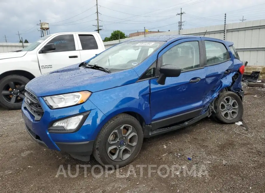 FORD ECOSPORT S 2021 vin MAJ3S2FE4MC453215 from auto auction Copart