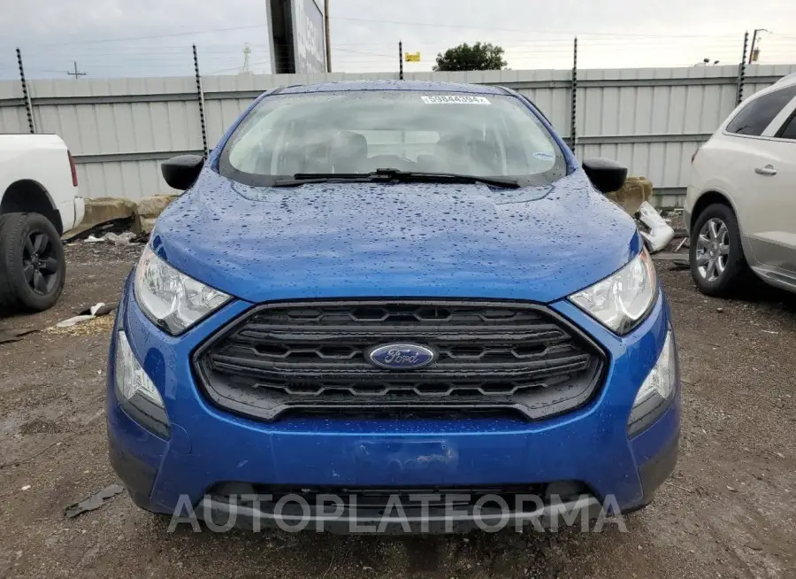 FORD ECOSPORT S 2021 vin MAJ3S2FE4MC453215 from auto auction Copart