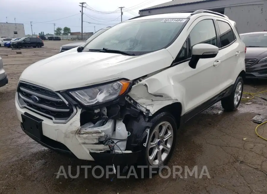 FORD ECOSPORT S 2022 vin MAJ6S3GL1NC466523 from auto auction Copart