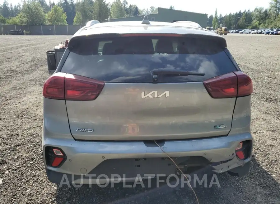 KIA NIRO EX PR 2022 vin KNDCE3LC8N5493765 from auto auction Copart