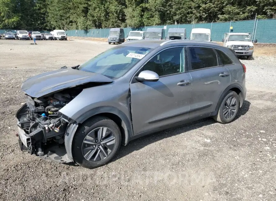 KIA NIRO EX PR 2022 vin KNDCE3LC8N5493765 from auto auction Copart