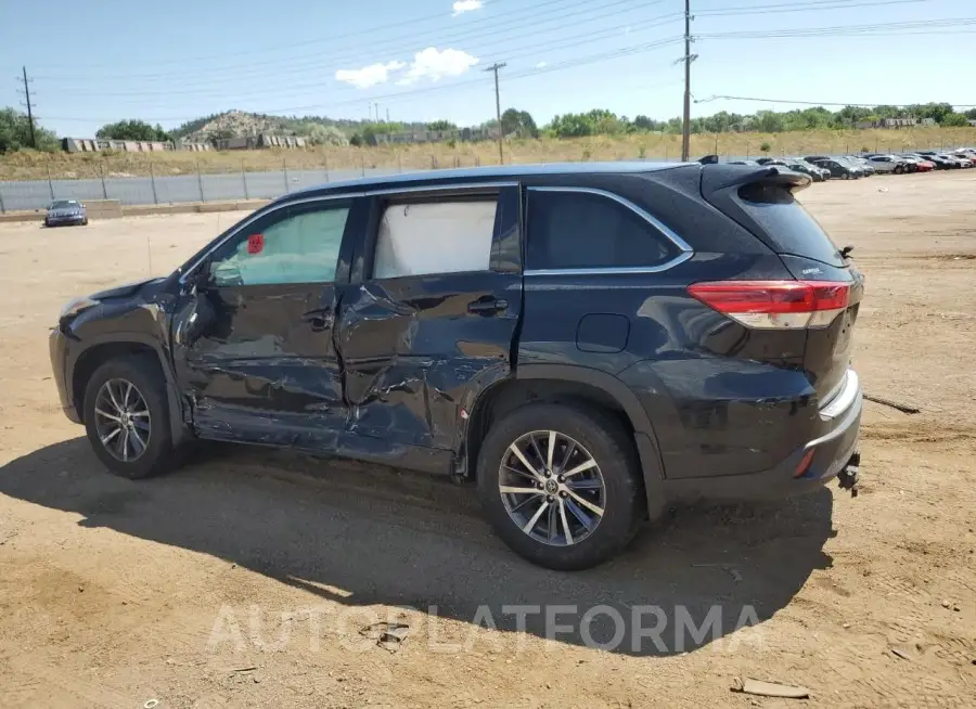 TOYOTA HIGHLANDER 2017 vin 5TDJZRFH3HS390242 from auto auction Copart