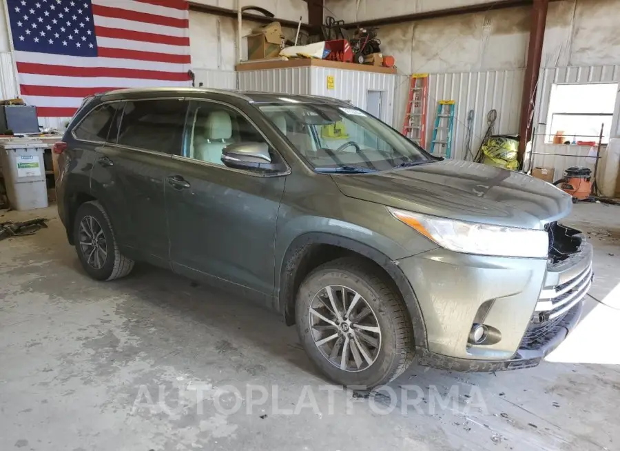 TOYOTA HIGHLANDER 2017 vin 5TDJZRFH8HS443047 from auto auction Copart