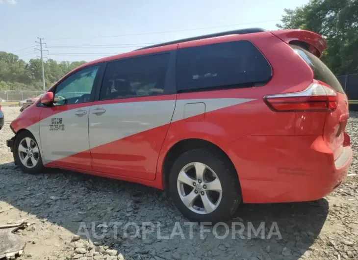 TOYOTA SIENNA LE 2017 vin 5TDKZ3DC3HS845471 from auto auction Copart