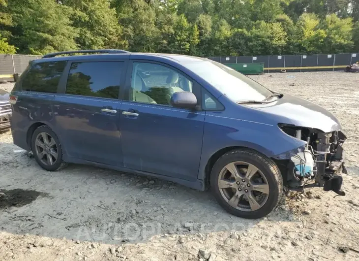 TOYOTA SIENNA SE 2019 vin 5TDXZ3DC8KS980605 from auto auction Copart