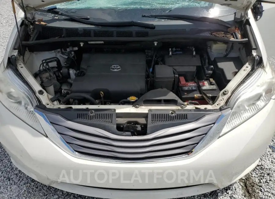 TOYOTA SIENNA XLE 2015 vin 5TDYK3DC9FS641172 from auto auction Copart