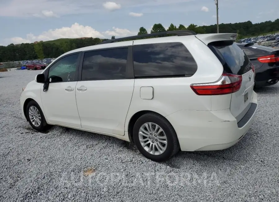 TOYOTA SIENNA XLE 2015 vin 5TDYK3DC9FS641172 from auto auction Copart