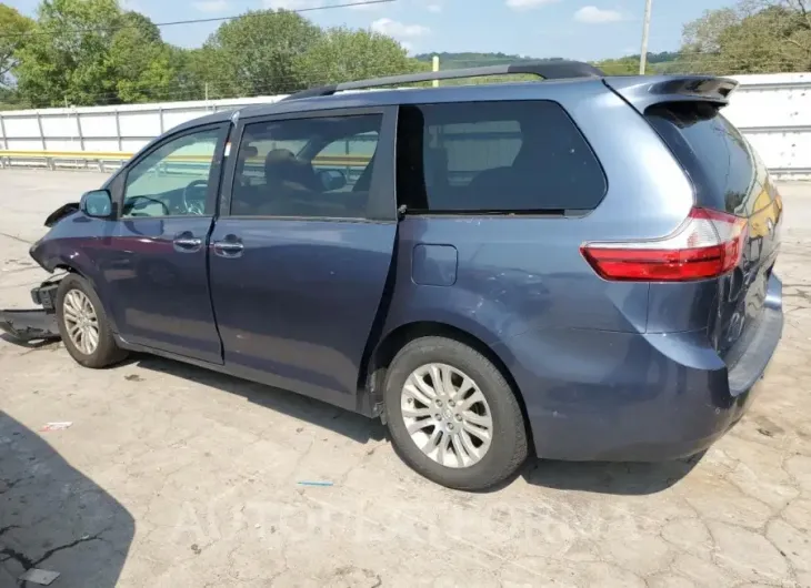 TOYOTA SIENNA XLE 2017 vin 5TDYZ3DC7HS817764 from auto auction Copart