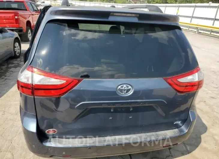 TOYOTA SIENNA XLE 2017 vin 5TDYZ3DC7HS817764 from auto auction Copart