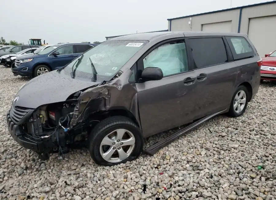 TOYOTA SIENNA 2015 vin 5TDZK3DC7FS548171 from auto auction Copart