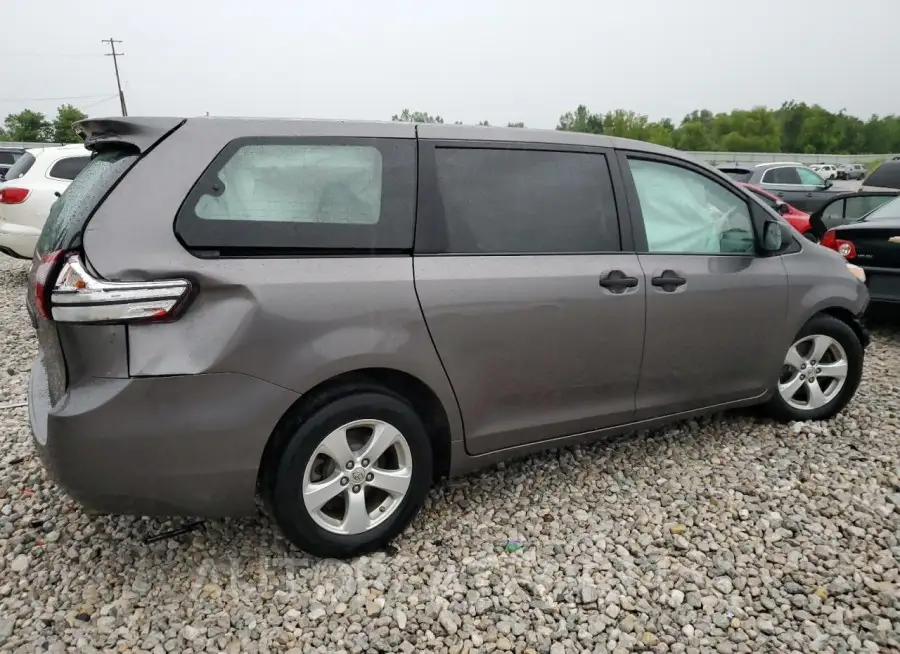 TOYOTA SIENNA 2015 vin 5TDZK3DC7FS548171 from auto auction Copart