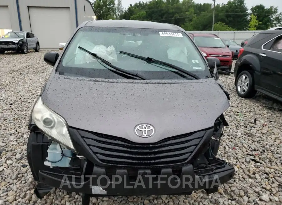 TOYOTA SIENNA 2015 vin 5TDZK3DC7FS548171 from auto auction Copart