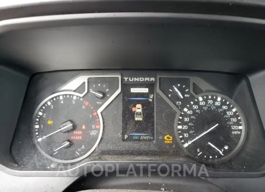 TOYOTA TUNDRA DOU 2023 vin 5TFLA5DA8PX082054 from auto auction Copart