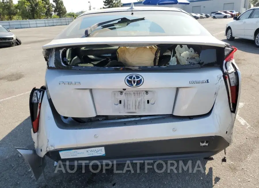 TOYOTA PRIUS 2018 vin JTDKBRFU6J3593106 from auto auction Copart