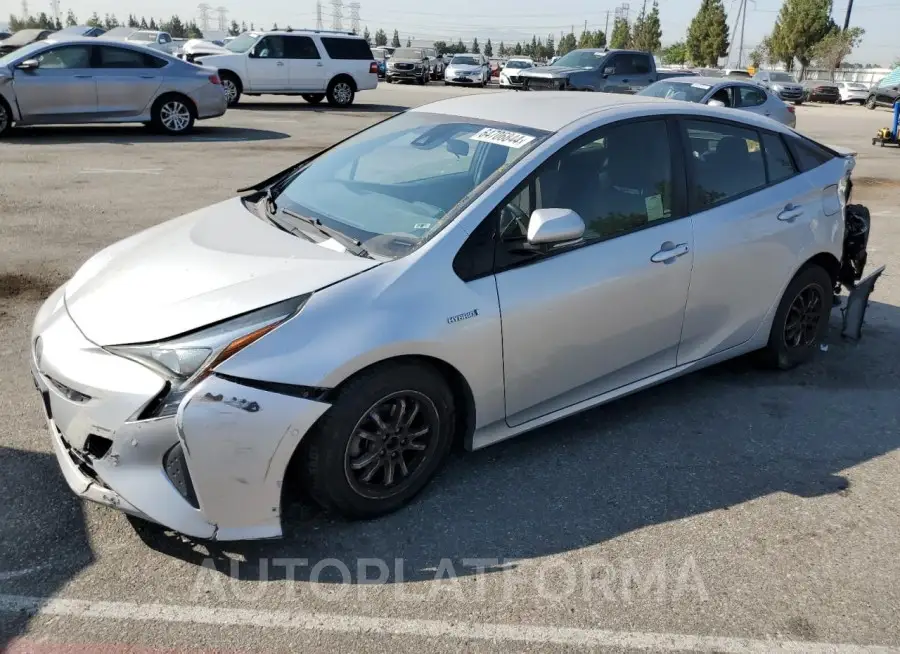 TOYOTA PRIUS 2018 vin JTDKBRFU6J3593106 from auto auction Copart