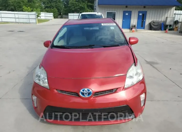 TOYOTA PRIUS 2015 vin JTDKN3DU3F0476051 from auto auction Copart