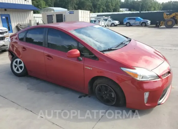 TOYOTA PRIUS 2015 vin JTDKN3DU3F0476051 from auto auction Copart