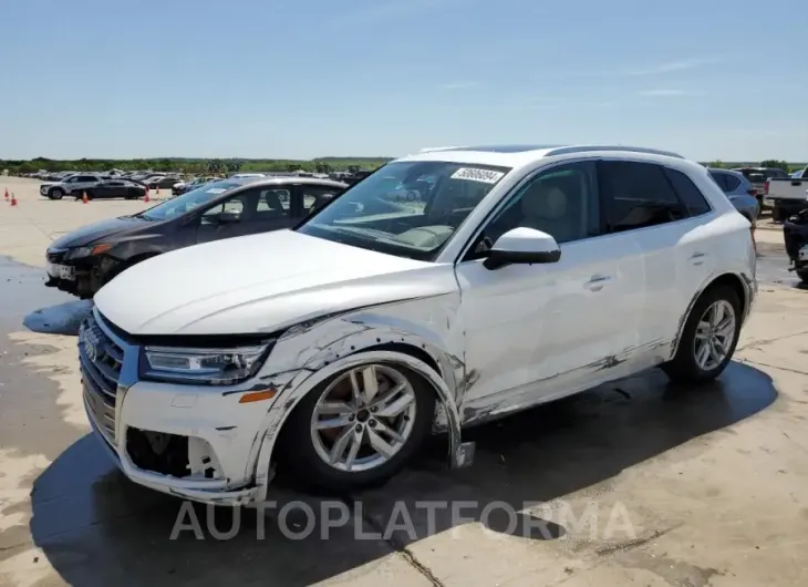 AUDI Q5 PREMIUM 2020 vin WA1ANAFY1L2025789 from auto auction Copart