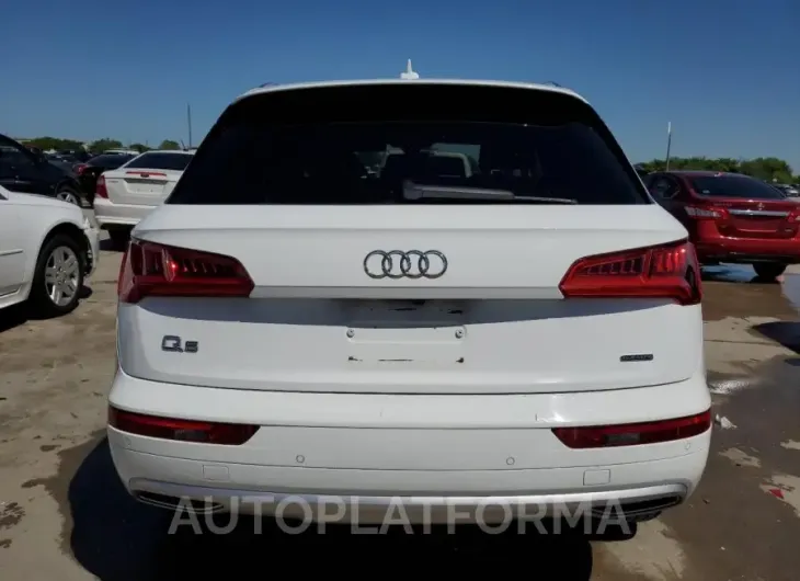 AUDI Q5 PREMIUM 2020 vin WA1ANAFY1L2025789 from auto auction Copart