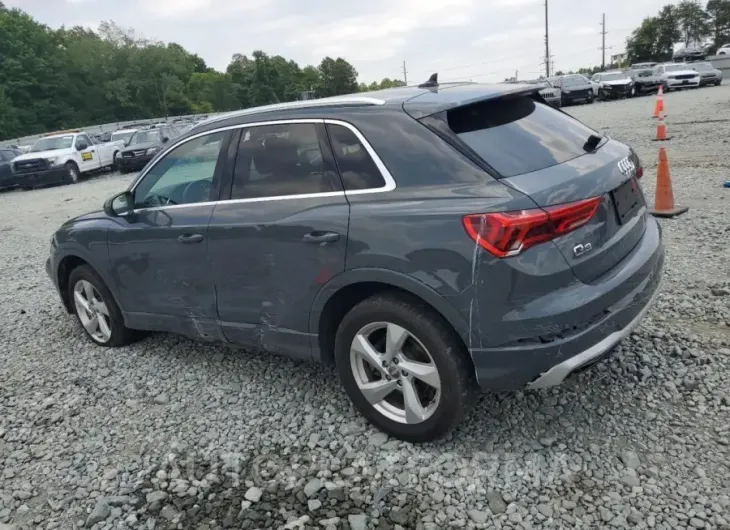 AUDI Q3 PREMIUM 2020 vin WA1BECF34L1101855 from auto auction Copart