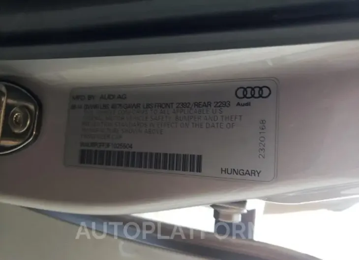 AUDI A3 PREMIUM 2015 vin WAUBFGFF3F1025504 from auto auction Copart