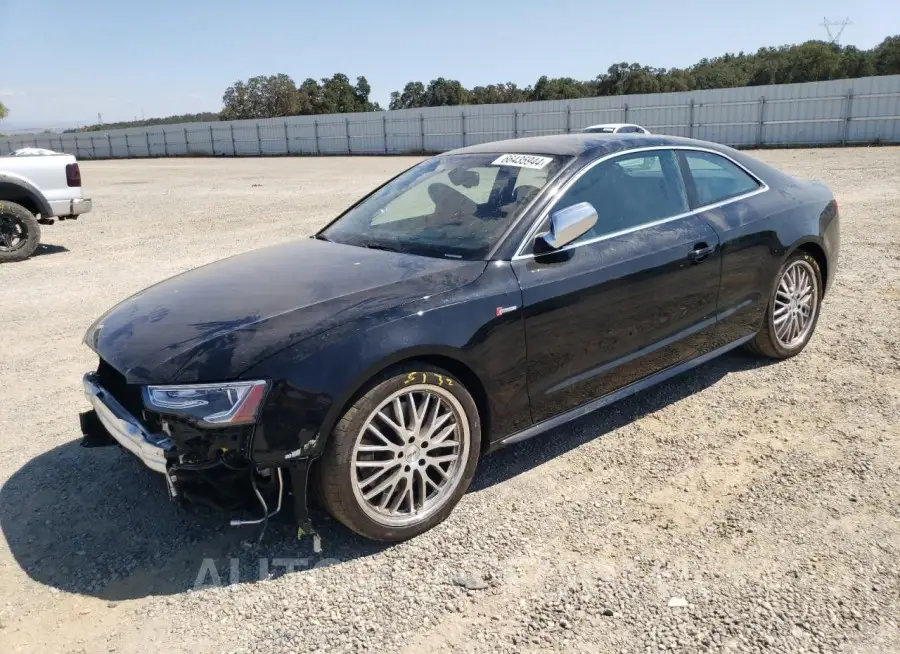 AUDI S5 PREMIUM 2015 vin WAUCGAFRXFA026965 from auto auction Copart