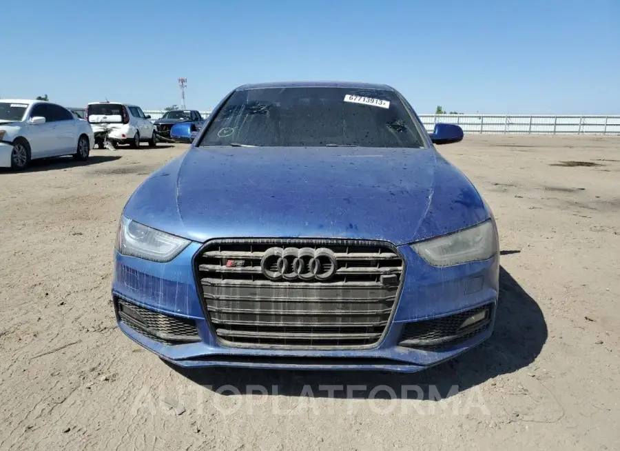 AUDI S4 PRESTIG 2015 vin WAUKGBFLXFA091215 from auto auction Copart