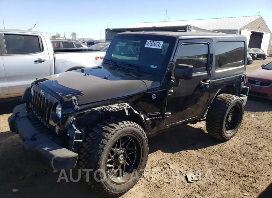 JEEP WRANGLER S 2017 vin 1C4AJWAG3HL604619 from auto auction Copart