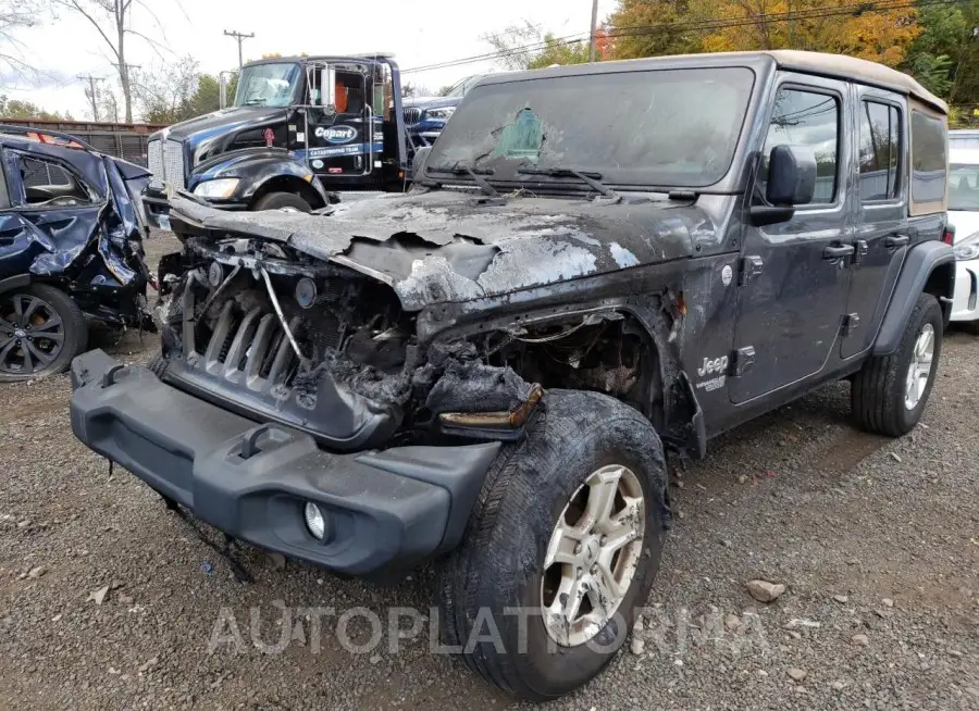 JEEP WRANGLER U 2021 vin 1C4HJXDG7MW503608 from auto auction Copart