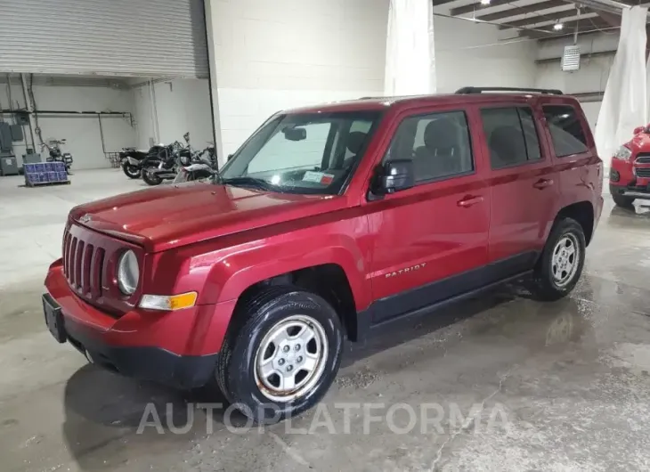 JEEP PATRIOT SP 2016 vin 1C4NJPBA5GD815458 from auto auction Copart