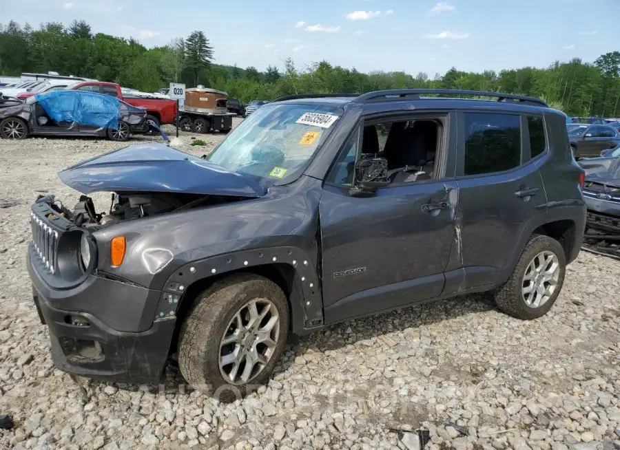 JEEP RENEGADE L 2017 vin ZACCJBBB8HPF49178 from auto auction Copart