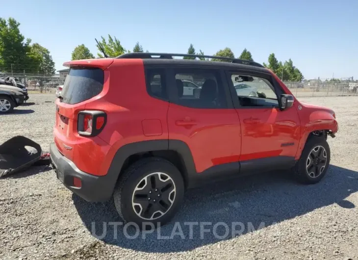 JEEP RENEGADE T 2017 vin ZACCJBCB4HPG00819 from auto auction Copart