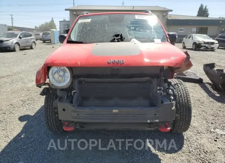 JEEP RENEGADE T 2017 vin ZACCJBCB4HPG00819 from auto auction Copart