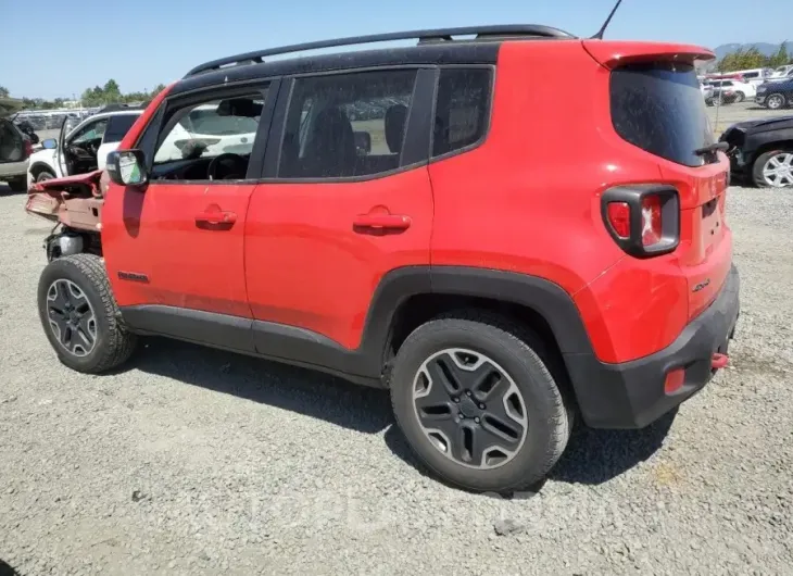 JEEP RENEGADE T 2017 vin ZACCJBCB4HPG00819 from auto auction Copart