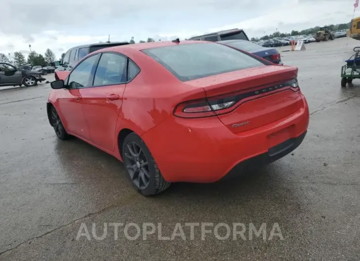 DODGE DART SE 2016 vin 1C3CDFAA1GD680090 from auto auction Copart