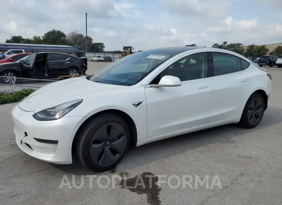 TESLA MODEL 3 2020 vin 5YJ3E1EA2LF797301 from auto auction Copart