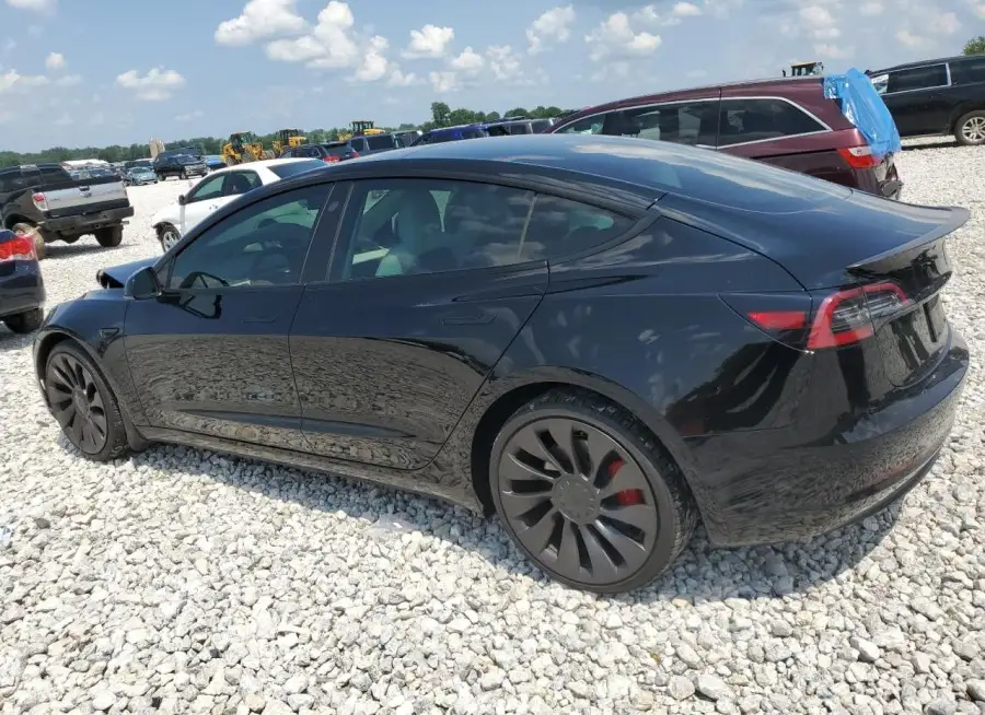 TESLA MODEL 3 2022 vin 5YJ3E1EC6NF179743 from auto auction Copart