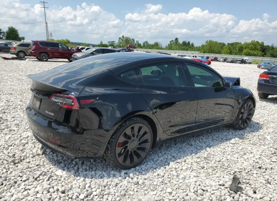 TESLA MODEL 3 2022 vin 5YJ3E1EC6NF179743 from auto auction Copart