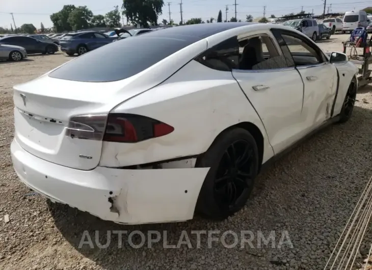 TESLA MODEL S 2015 vin 5YJSA1E24FF105205 from auto auction Copart