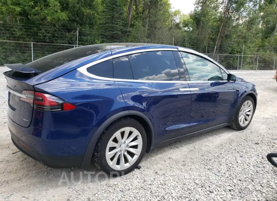 TESLA MODEL X 2017 vin 5YJXCBE21HF050303 from auto auction Copart